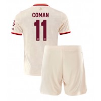 Bayern Munich Kingsley Coman #11 Kolmas Peliasu Lasten 2024-25 Lyhythihainen (+ Lyhyet housut)